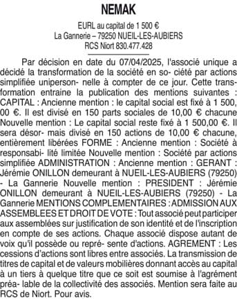 Contenu publication