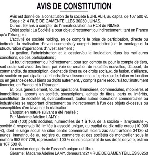 Contenu publication
