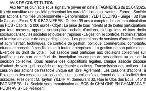 Contenu publication