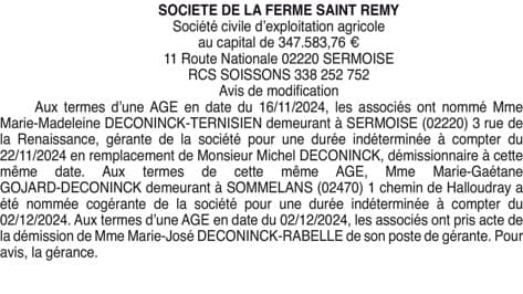 Contenu publication
