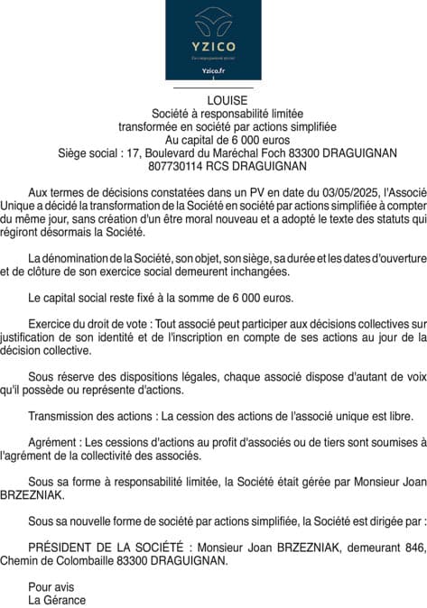 Contenu publication