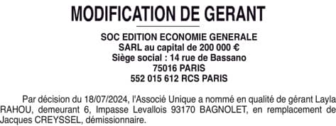 Contenu publication