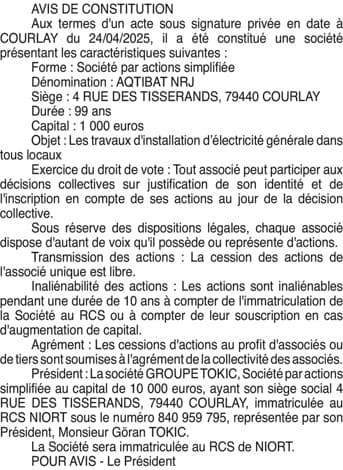 Contenu publication