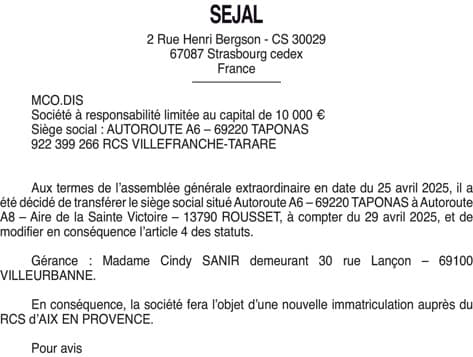 Contenu publication