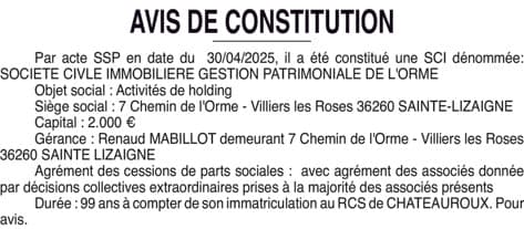 Contenu publication