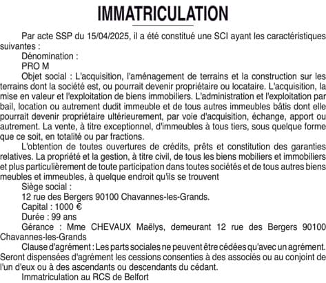 Contenu publication
