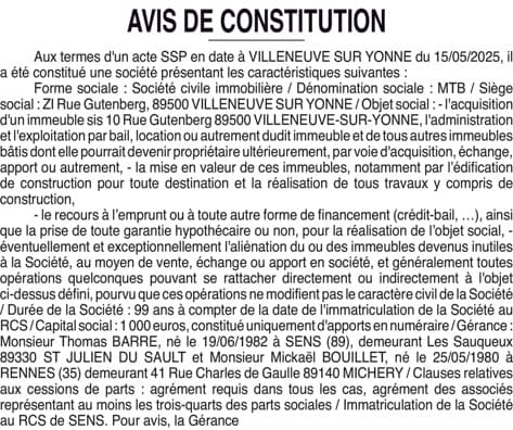 Contenu publication