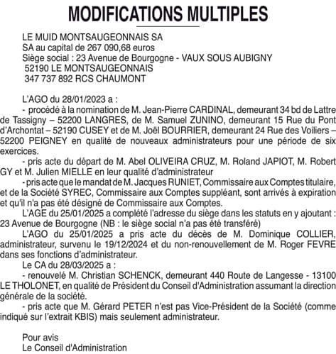 Contenu publication