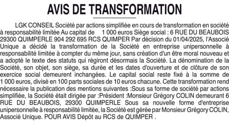 Contenu publication