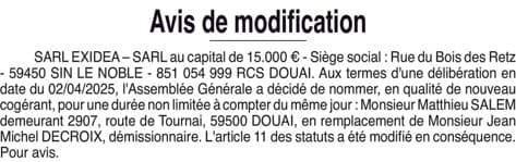 Contenu publication