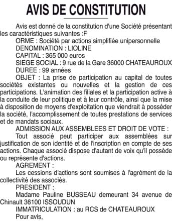 Contenu publication