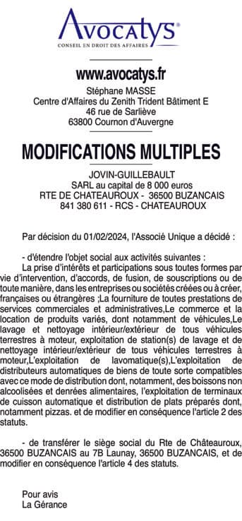 Contenu publication