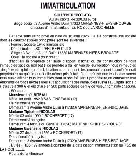 Contenu publication