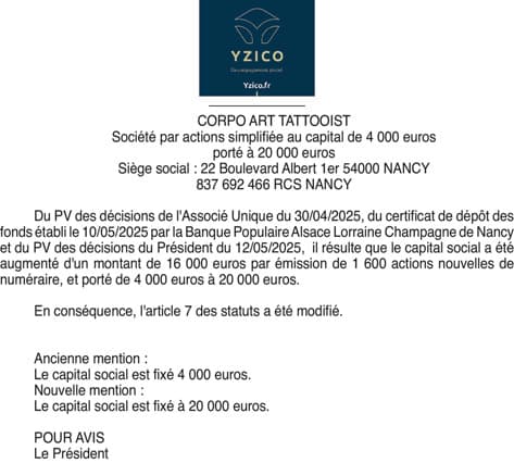 Contenu publication