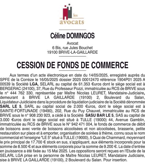 Contenu publication