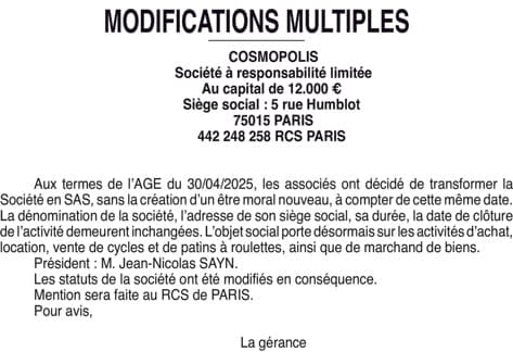 Contenu publication