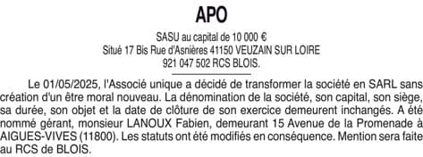 Contenu publication