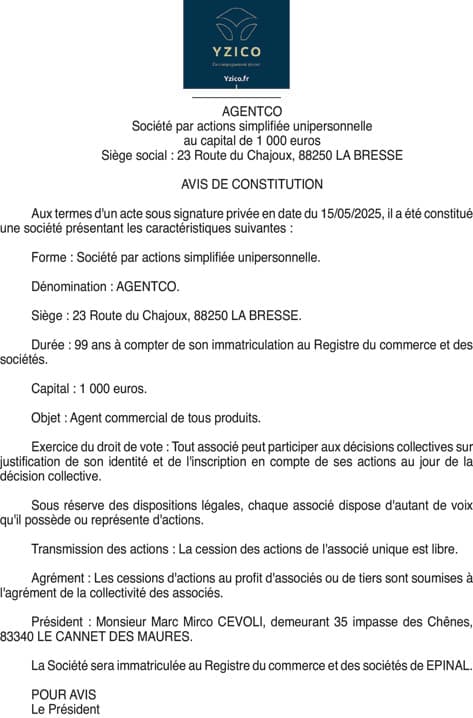 Contenu publication