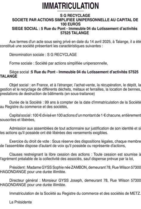 Contenu publication