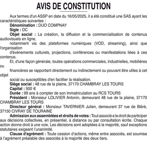 Contenu publication