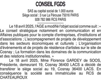 Contenu publication