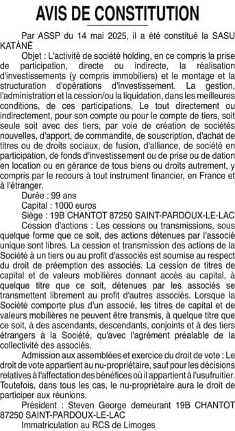 Contenu publication
