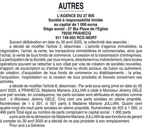 Contenu publication