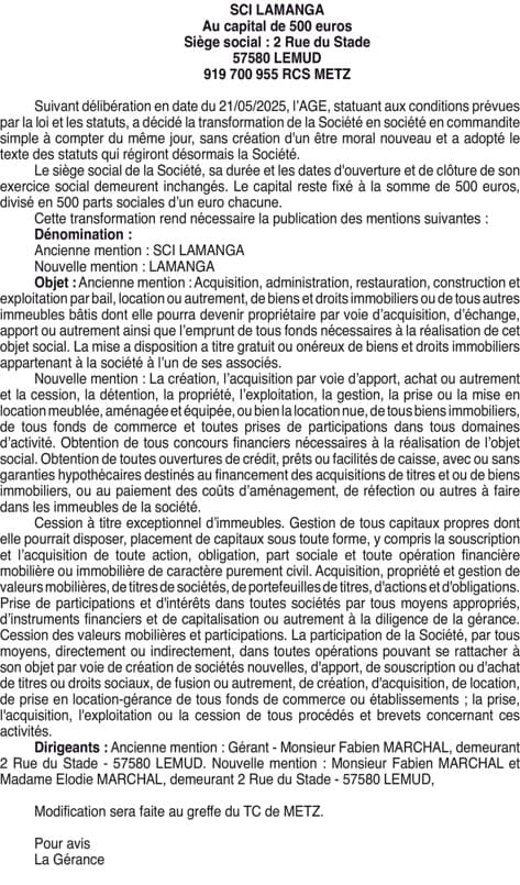 Contenu publication