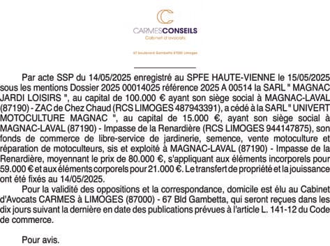 Contenu publication