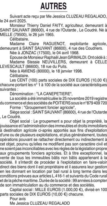 Contenu publication