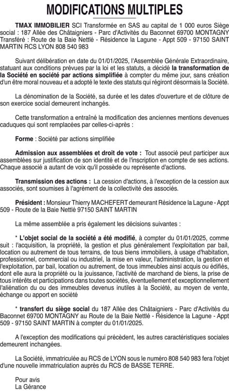 Contenu publication
