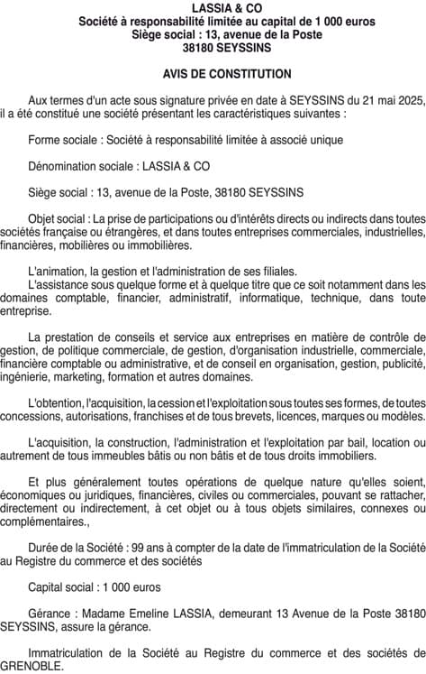 Contenu publication