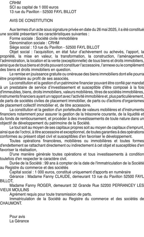 Contenu publication