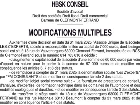 Contenu publication
