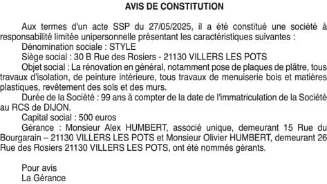 Contenu publication