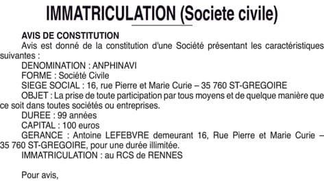 Contenu publication