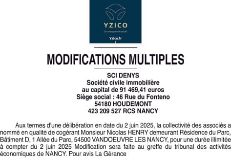 Contenu publication