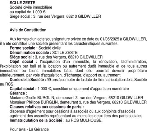 Contenu publication
