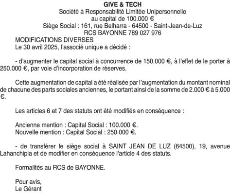 Contenu publication