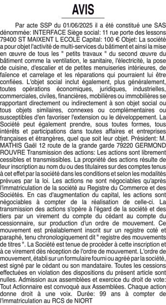 Contenu publication