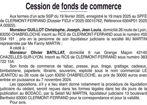 Contenu publication