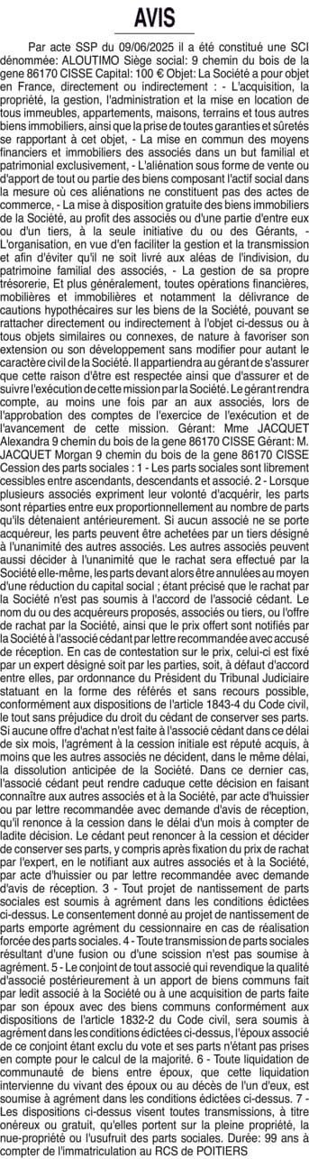 Contenu publication