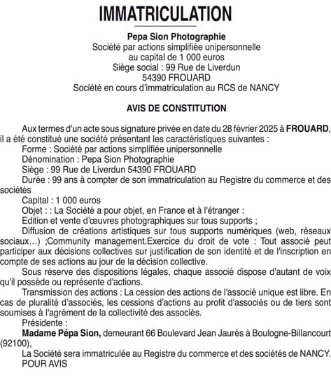 Contenu publication