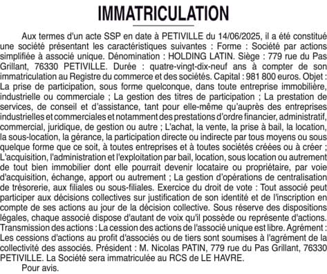 Contenu publication