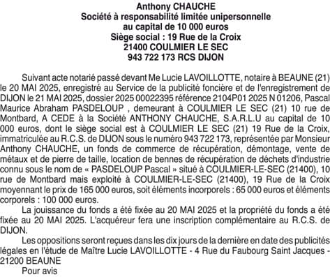 Contenu publication