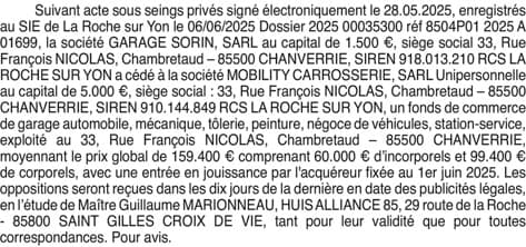 Contenu publication