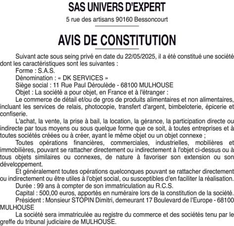 Contenu publication