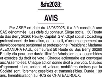 Contenu publication