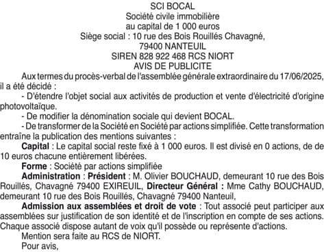Contenu publication