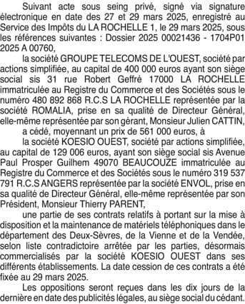 Contenu publication